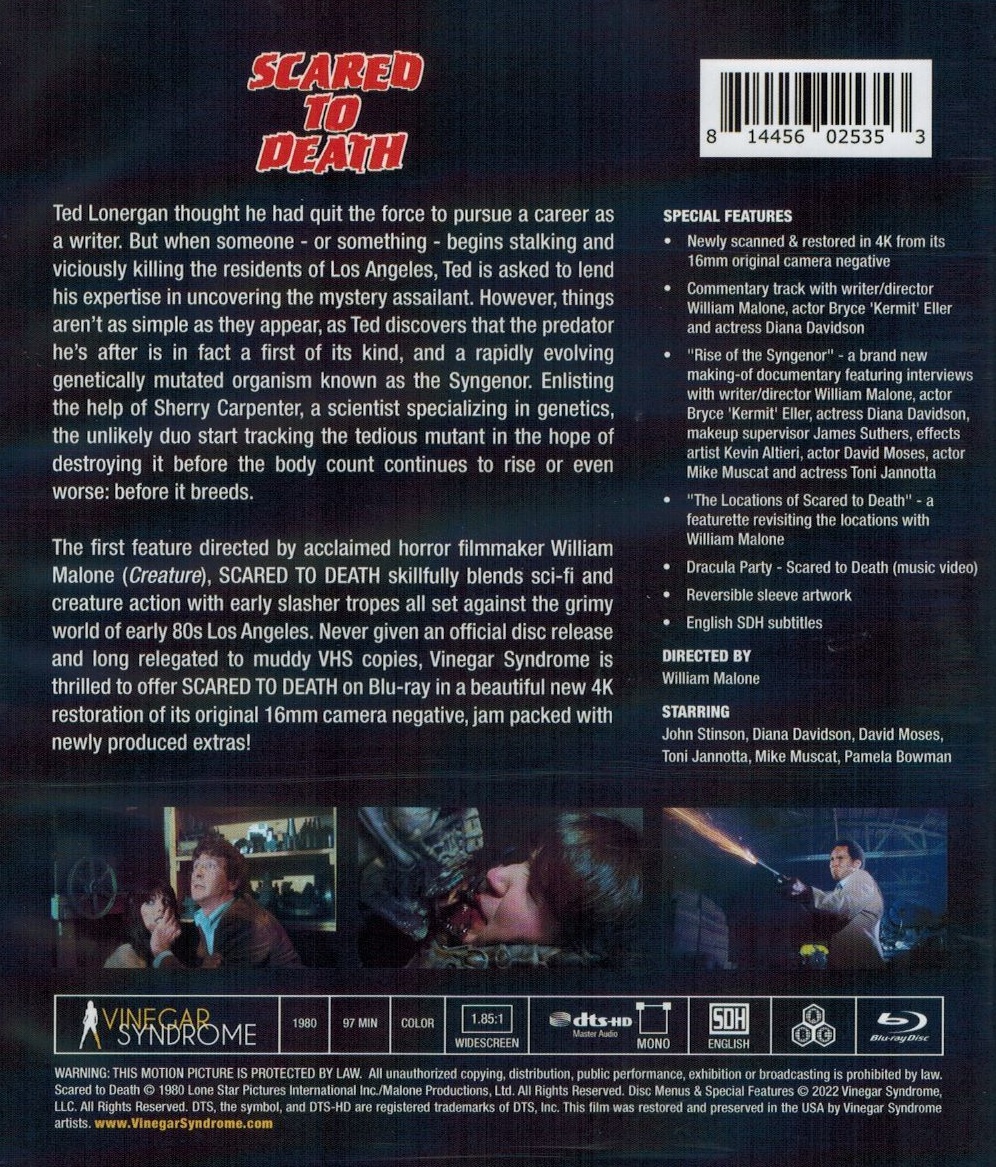 Scared To Death (ej svensk text) (Blu-ray) - 2