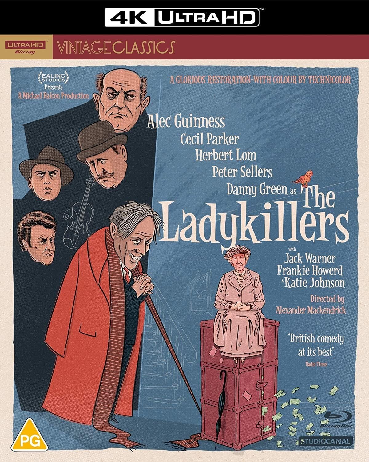 Ladykillers (ej svensk text) (4K Ultra HD + Blu-ray)