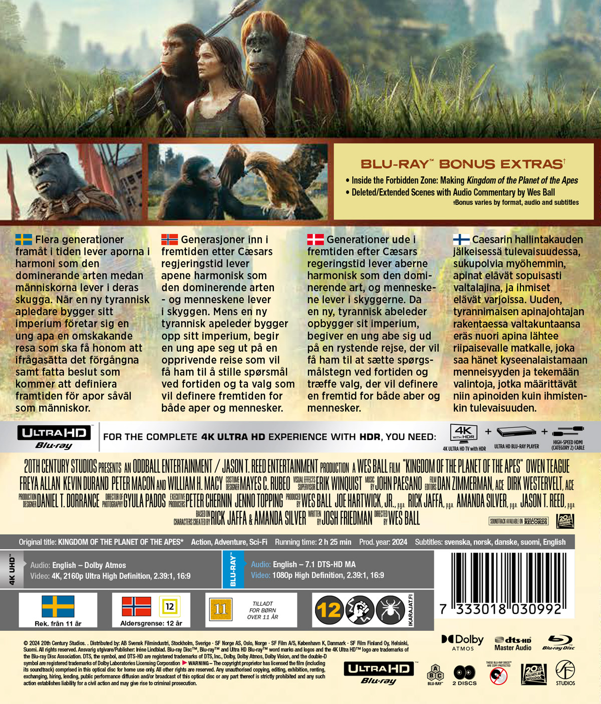 Kingdom of the Planet of the Apes (4K Ultra HD + Blu-ray) - 2