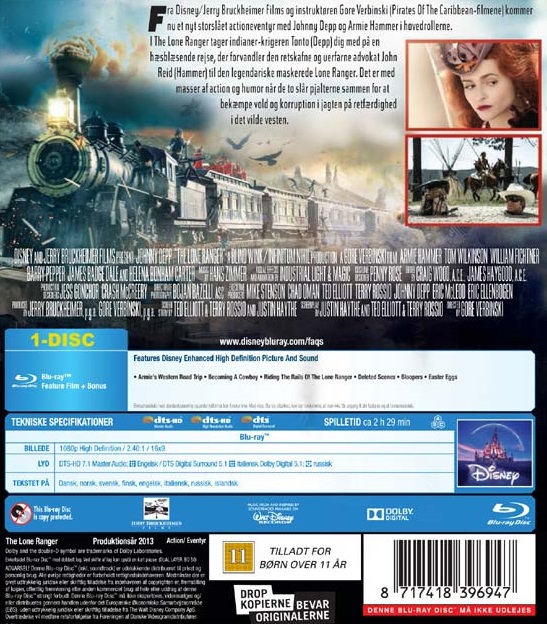 Lone Ranger (Blu-ray) - 2