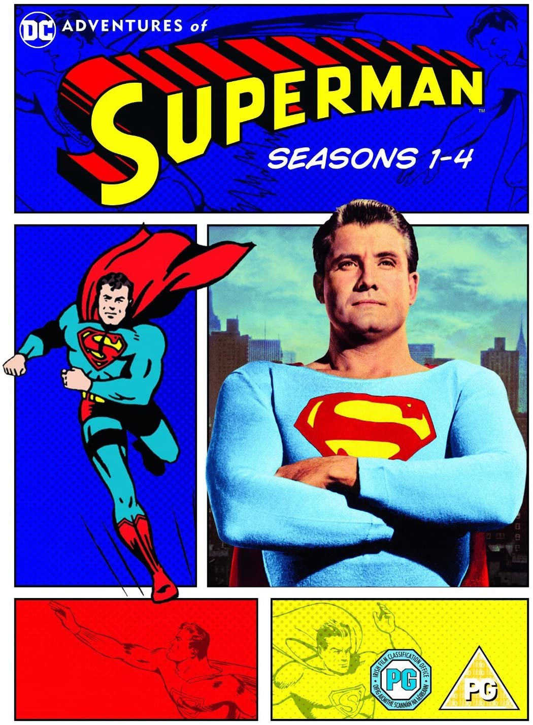 Adventures of Superman - Season 1-4 (ej svensk text)