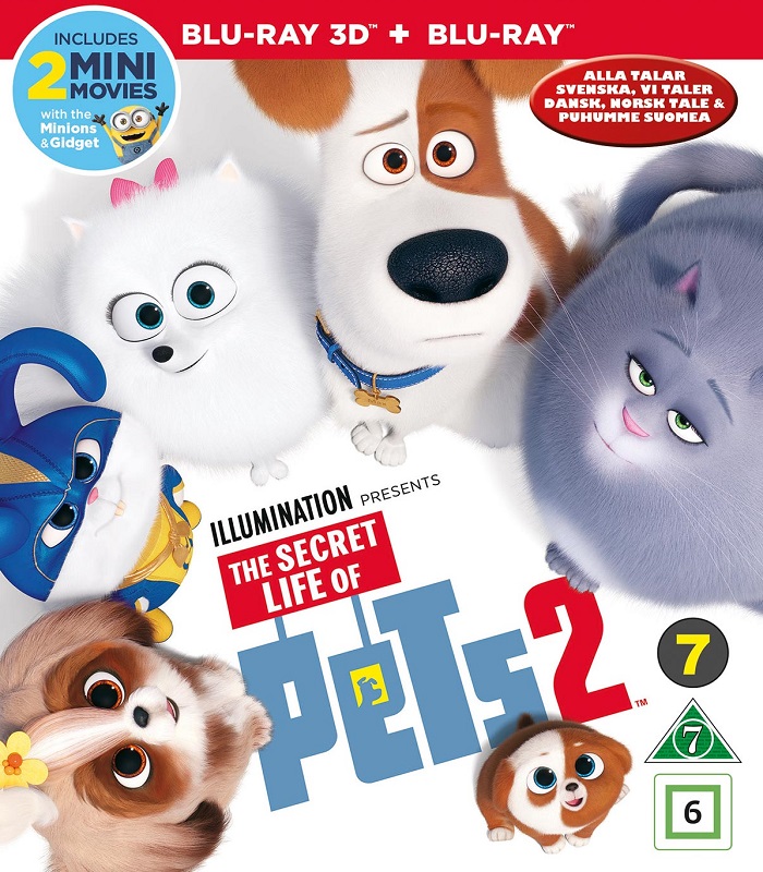 Husdjurens Hemliga Liv 2 (Blu-ray 3D + Blu-ray)