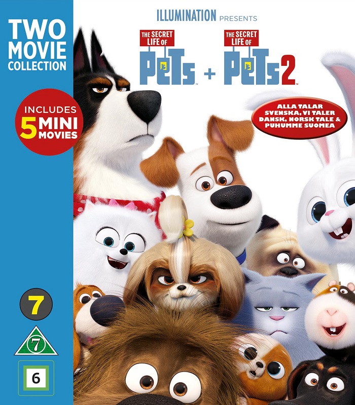 Husdjurens Hemliga Liv 1 + 2 (Blu-ray)