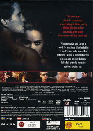 Basic Instinct (1-disc) (Begagnad) - 2