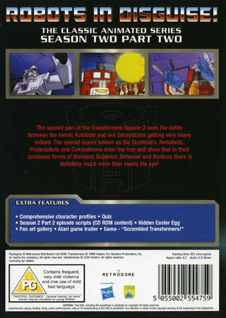 Transformers - Season 2 Part 2 (ej svensk text) - 2