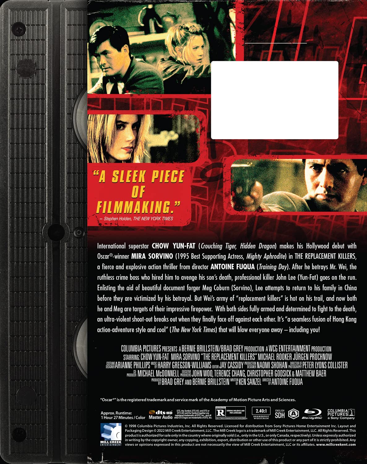 Replacement Killers (Retro VHS Packaging) (ej svensk text) (Blu-ray) - 2