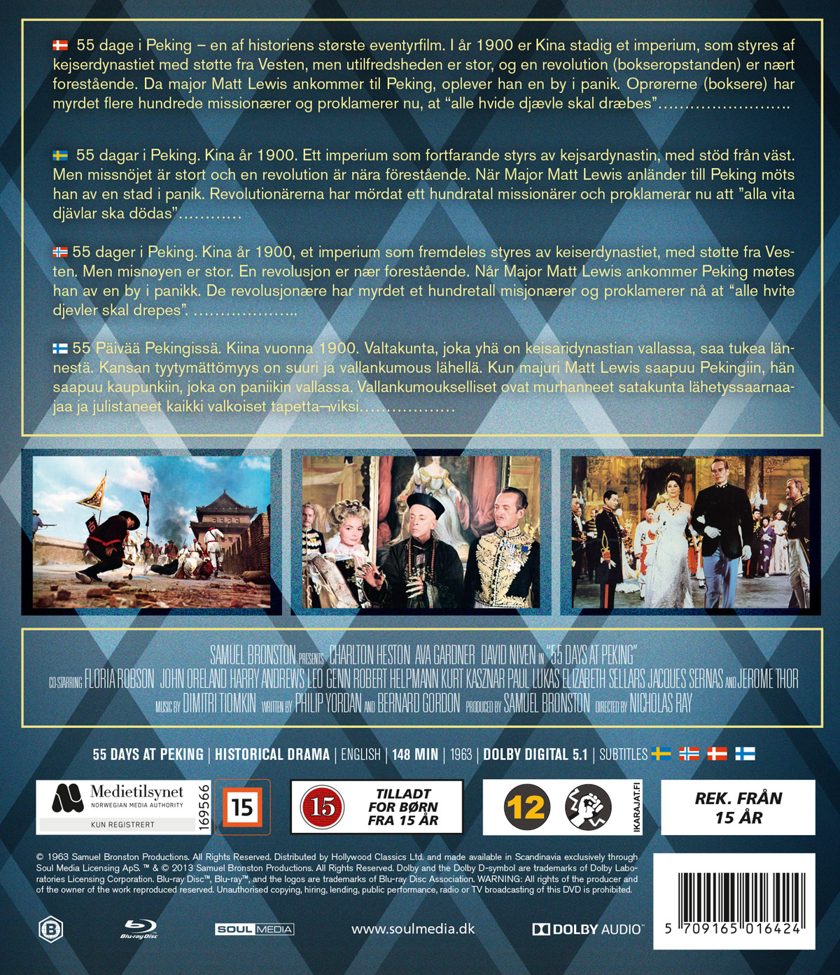 55 Dagar I Peking (Blu-ray) - 2