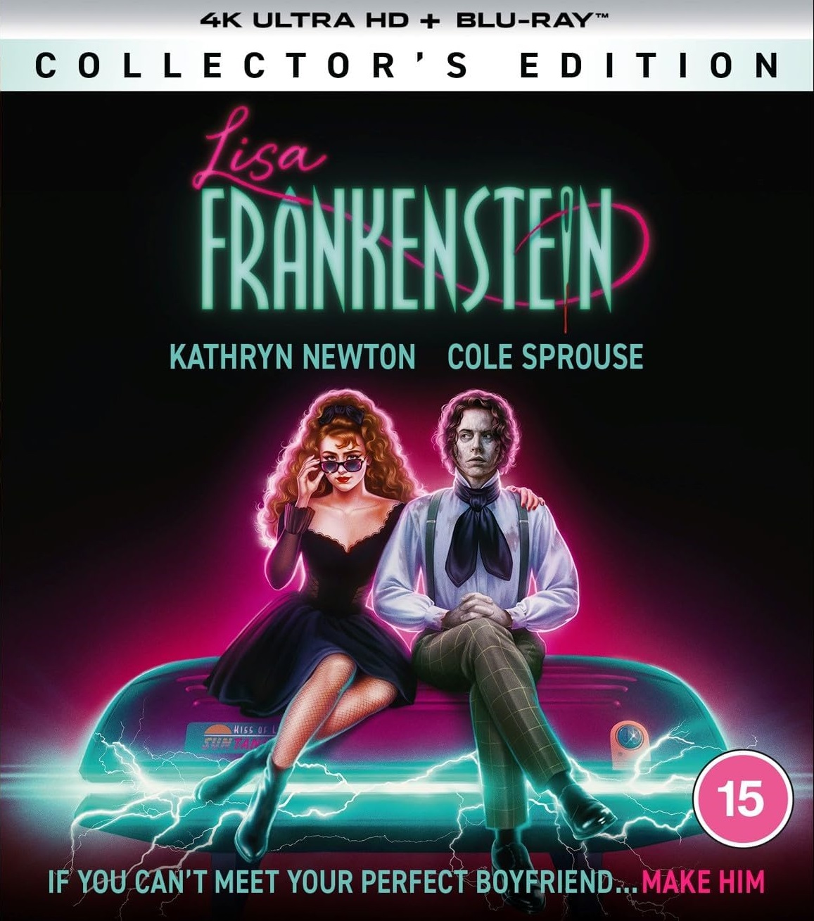 Lisa Frankenstein (ej svensk text) (4K Ultra HD + Blu-ray)
