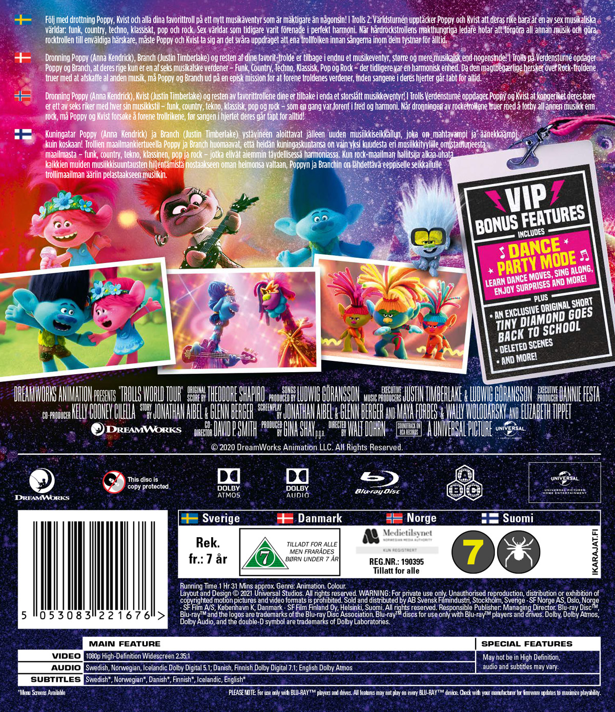 Trolls 2 - Världsturnén (Blu-ray) - 2