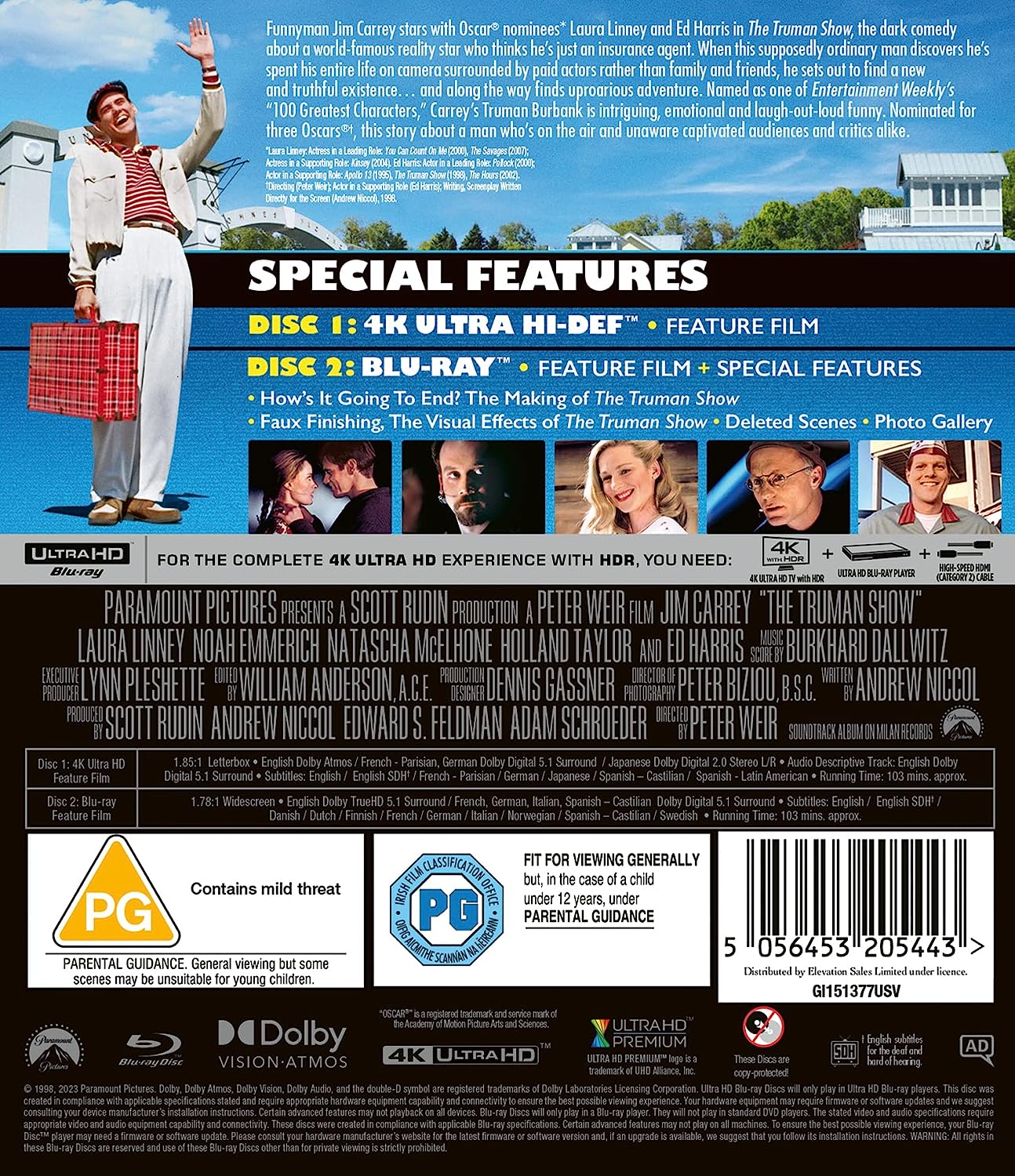 Truman Show (ej svensk text) (4K Ultra HD + Blu-ray) - 2