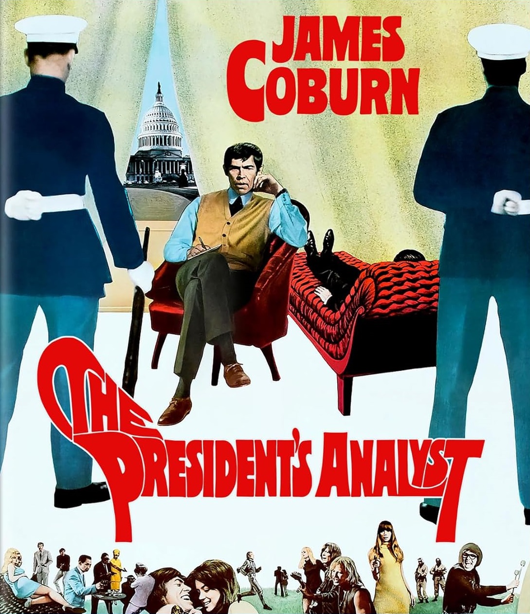 President's Analyst (ej svensk text) (Blu-ray) (OBS! Region A)