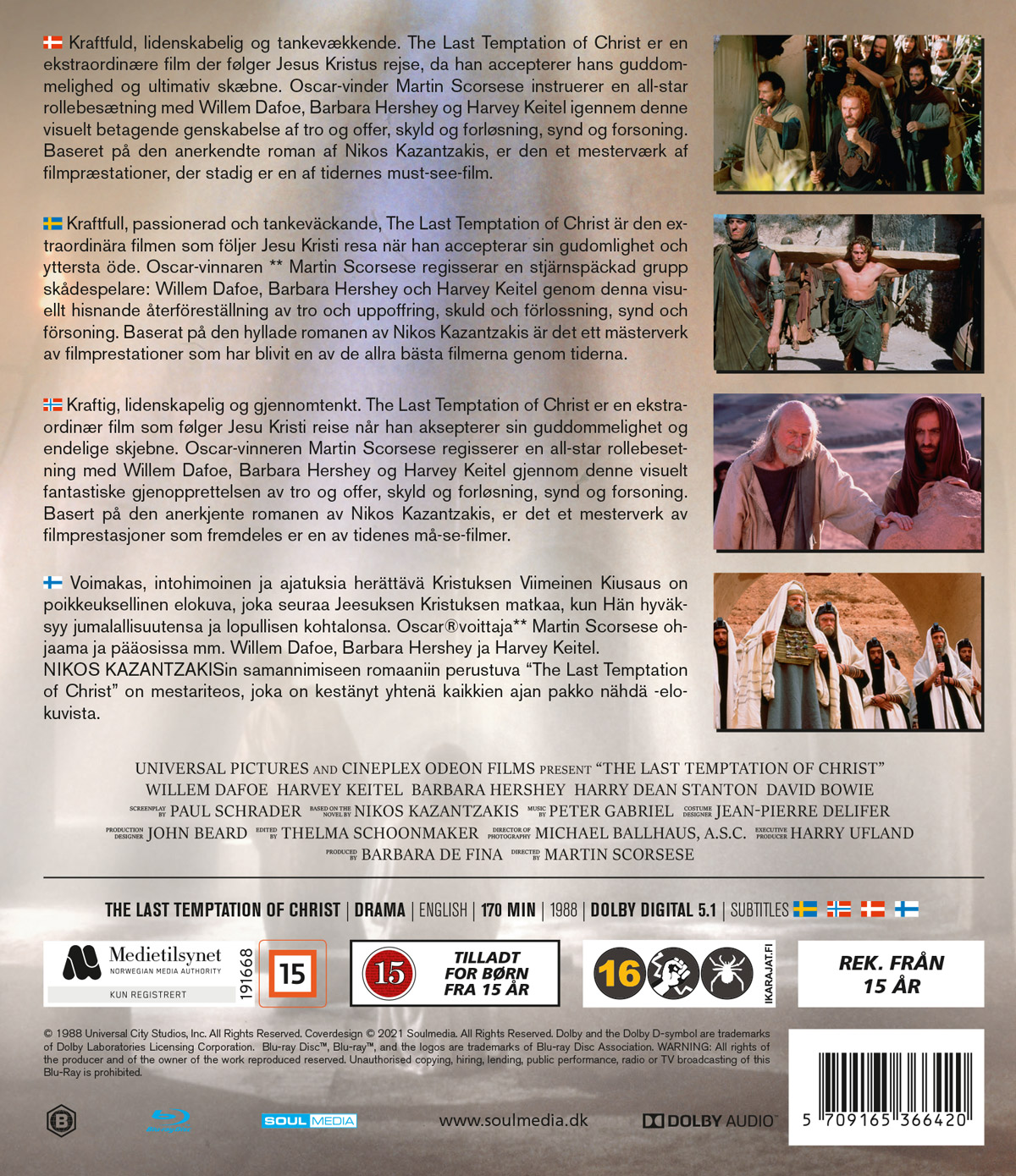 Last Temptation of Christ (Blu-ray) - 2