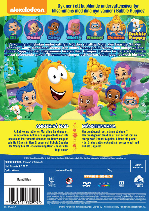 Bubble Guppies - Säsong 1 - Volym 9 - 2