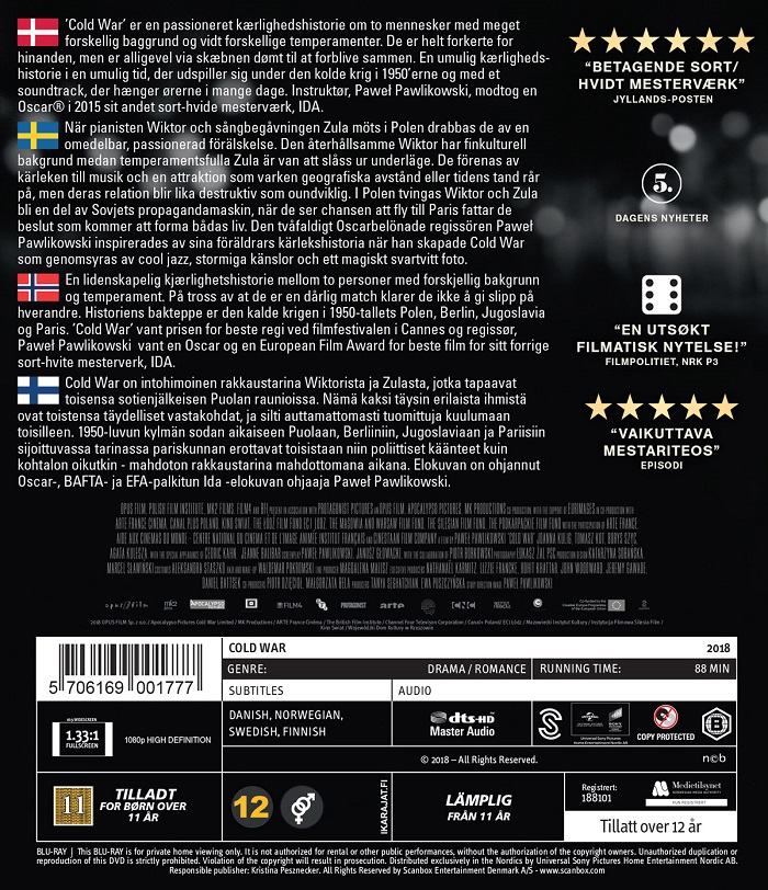 Cold War (Blu-ray) - 2