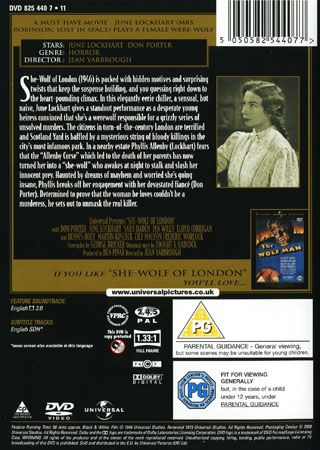 She-Wolf of London (ej svensk text) - 2