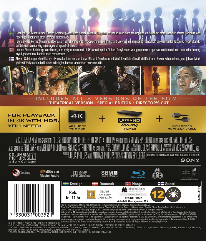 Close Encounters of the Third Kind (4K Ultra HD Blu-ray) - 2