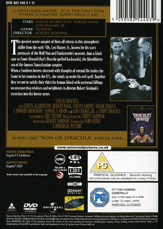 Son of Dracula (ej svensk text) - 2