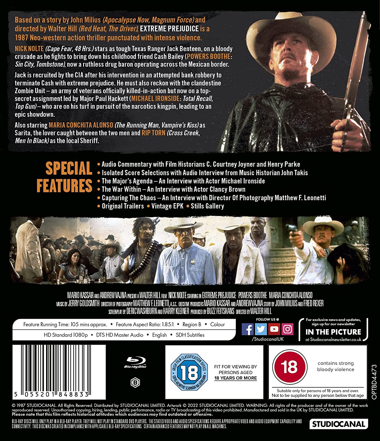 Extreme Prejudice (ej svensk text) (Blu-ray) - 2