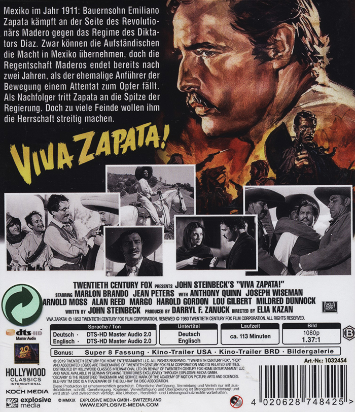 Viva Zapata! (ej svensk text) (Blu-ray) - 2