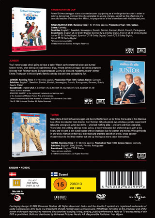 Arnold Schwarzenegger Movie Collection (3-disc) - 2