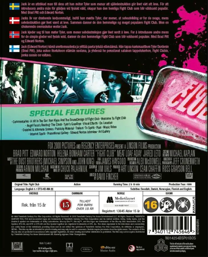 Fight Club (Steelbook) (Blu-ray) - 2