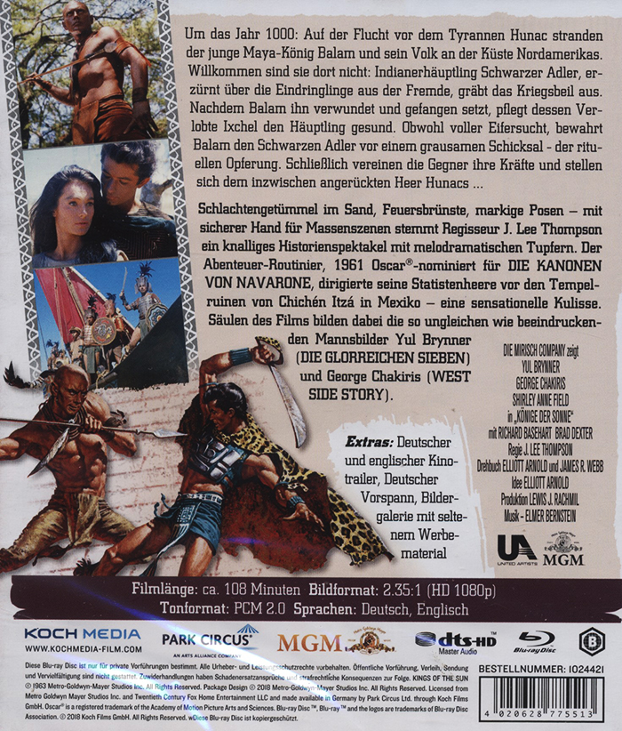 Kings of the Sun (ej svensk text) (Blu-ray) - 2