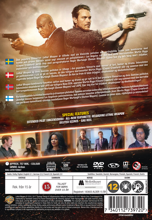 Lethal Weapon - Säsong 1 - 2