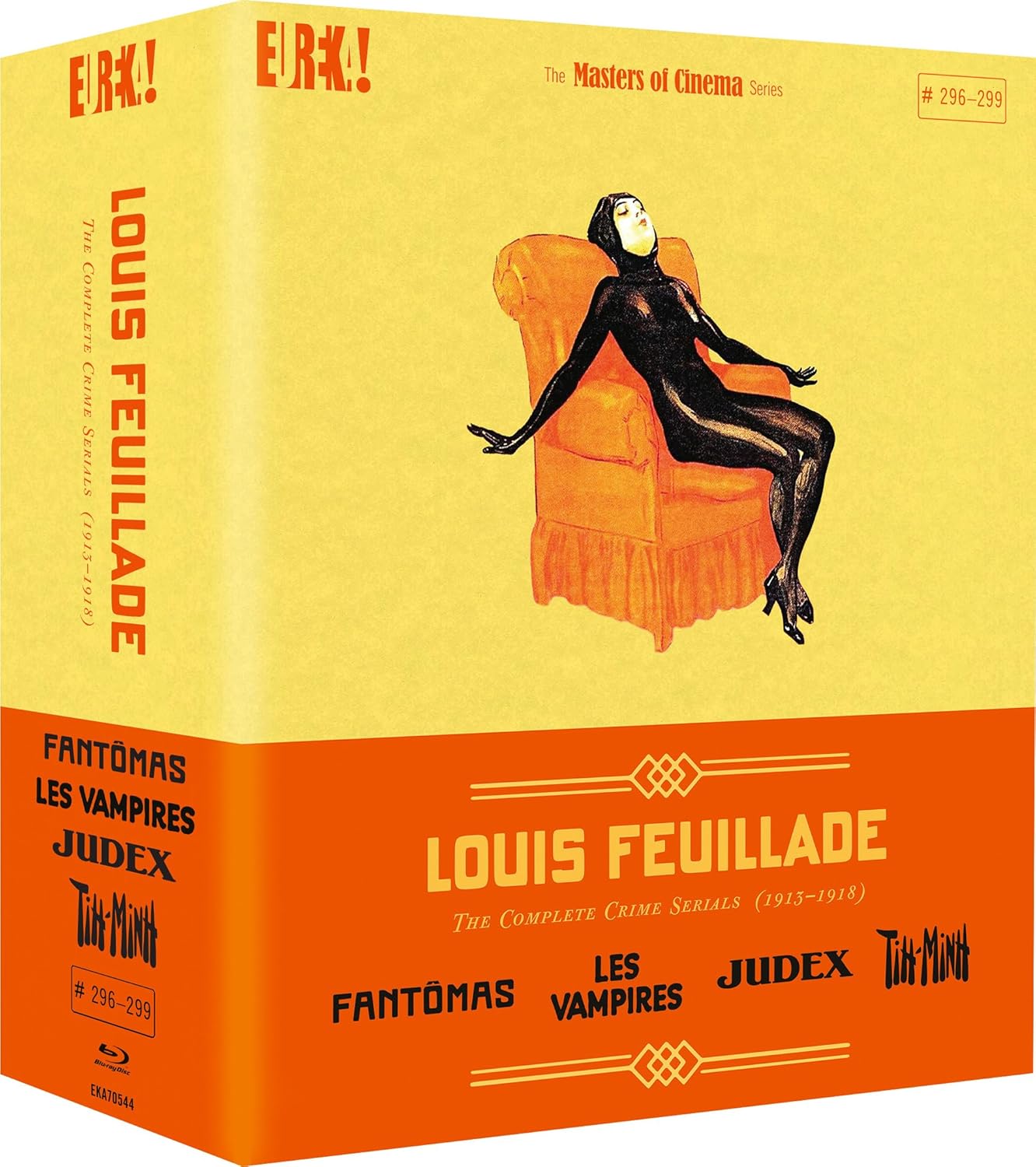 Louis Feuillade : The Complete Crime Serials (1913-1918) (Limited Edition Set) (ej svensk text) (Blu-ray) - 4