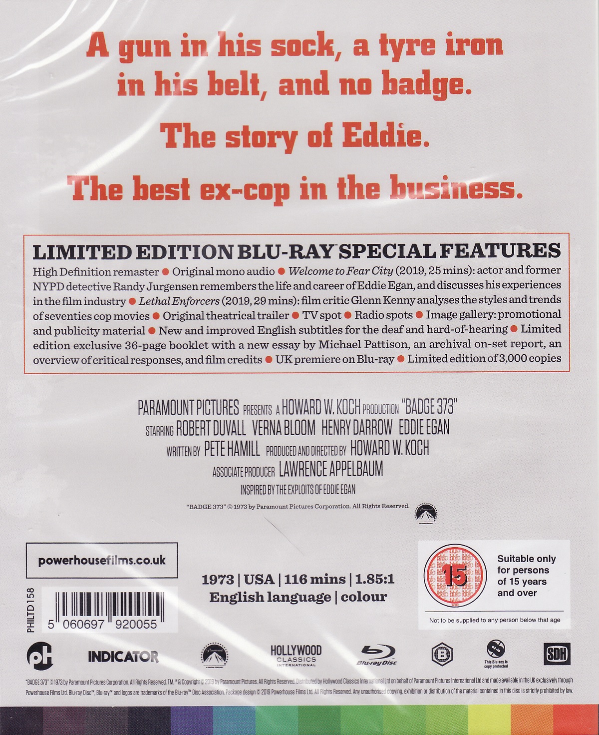 Badge 373 (Limited Edition) (ej svensk text) (Blu-ray) - 2