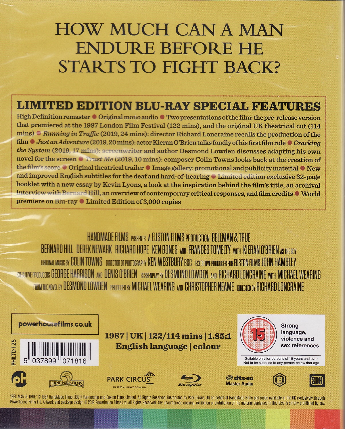 Bellman & True (Limited Edition) (ej svensk text) (Blu-ray) - 2