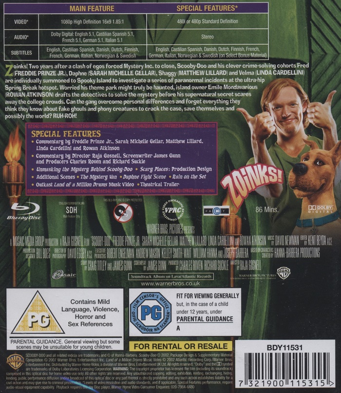 Scooby-Doo (Blu-ray) - 2