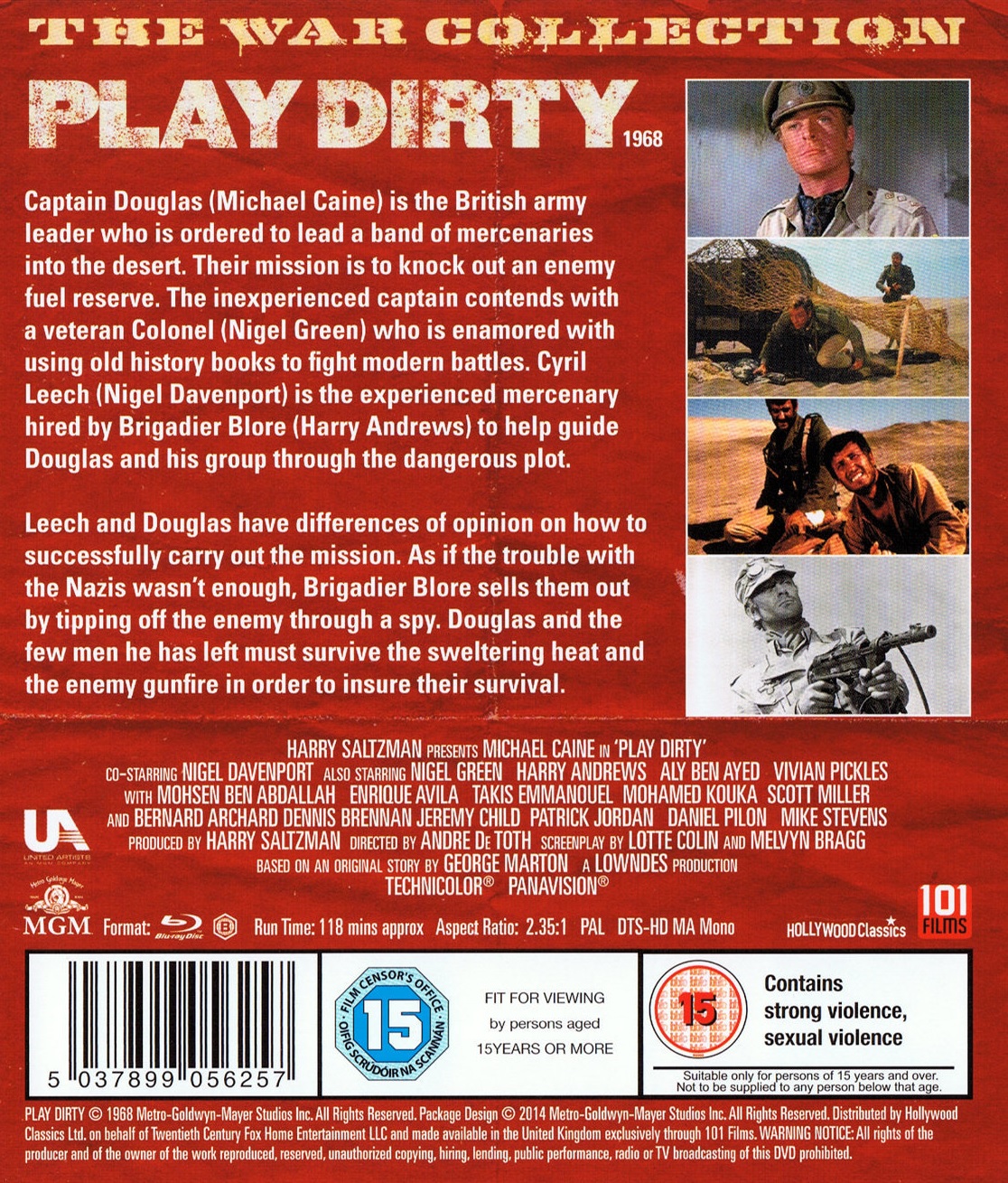 Play Dirty (ej svensk text) (Blu-ray) - 2