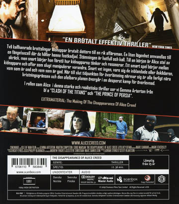 Disappearance of Alice Creed (Blu-ray) - 2