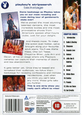 Playboy - Stripsearch Backstage (ej svensk text) - 2