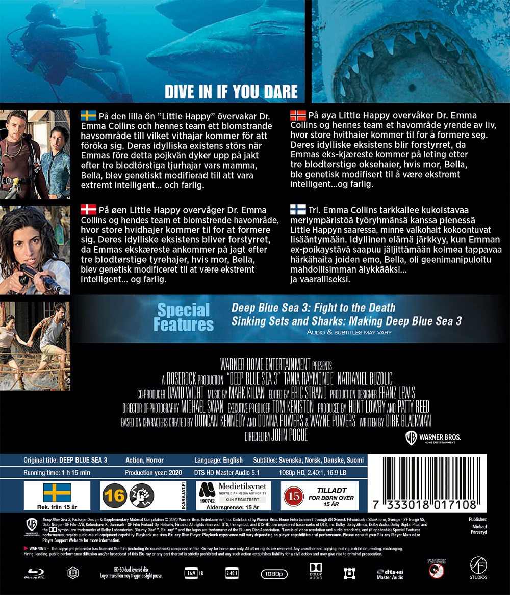Deep Blue Sea 3 (Blu-ray) - 2