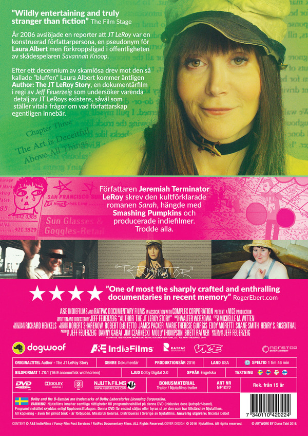 Author: The JT Leroy Story - 2