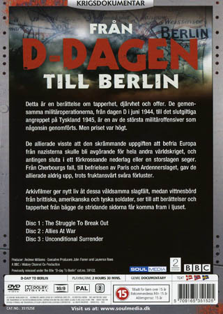 Från D-Dagen Till Berlin (3-disc) - 2