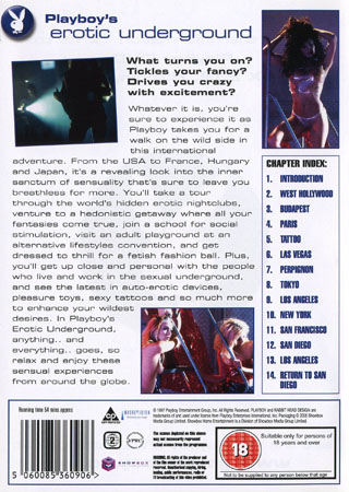 Playboy - Playboy's Erotic Underground (ej svensk text) - 2