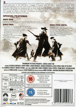 Once Upon A Time In the West (2-disc) - 2