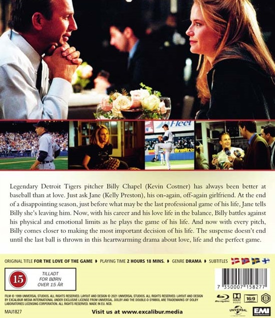 For Love of the Game (Blu-ray) - 2