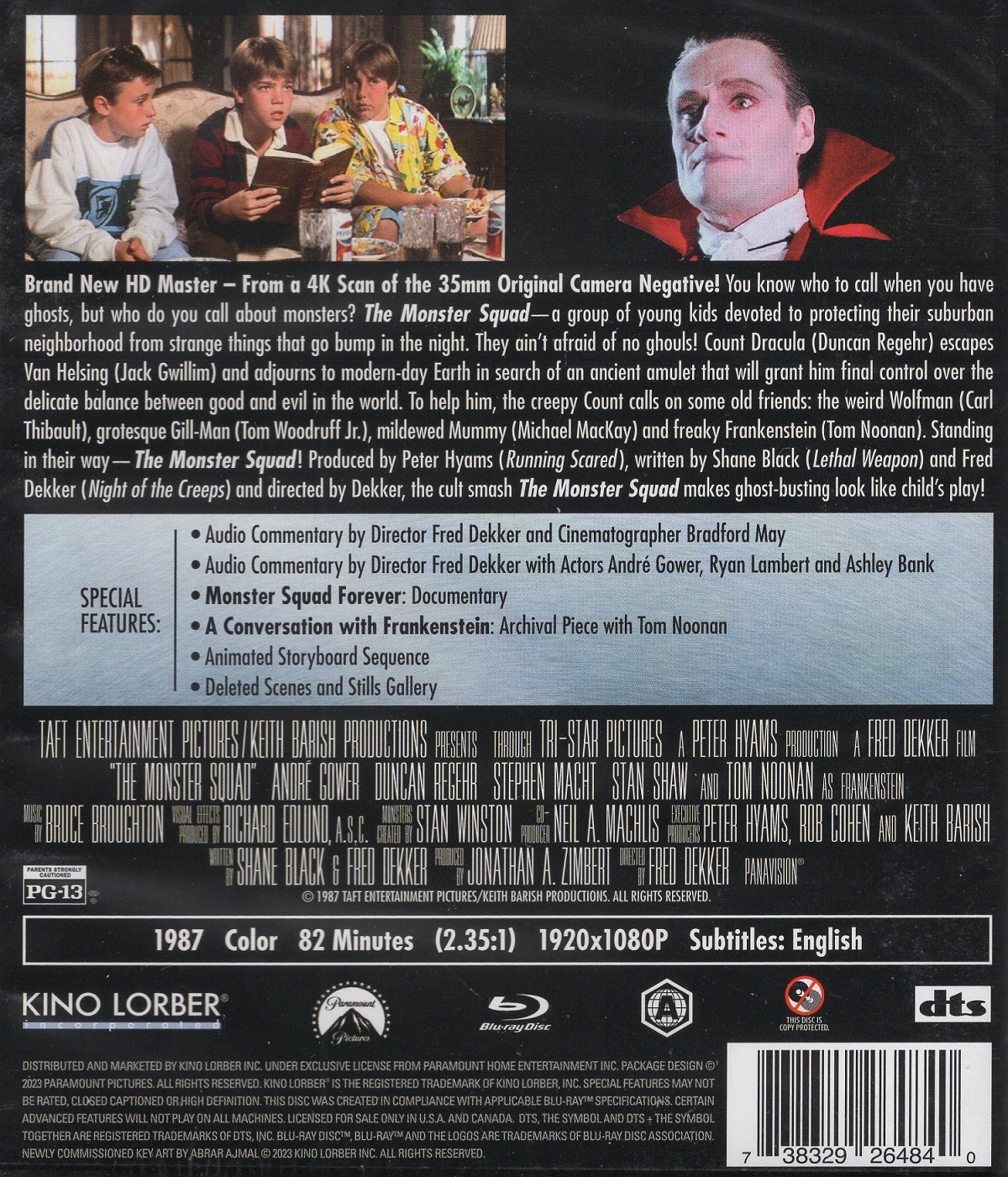 Monster Squad (ej svensk text) (Blu-ray) (OBS! Region A) - 2