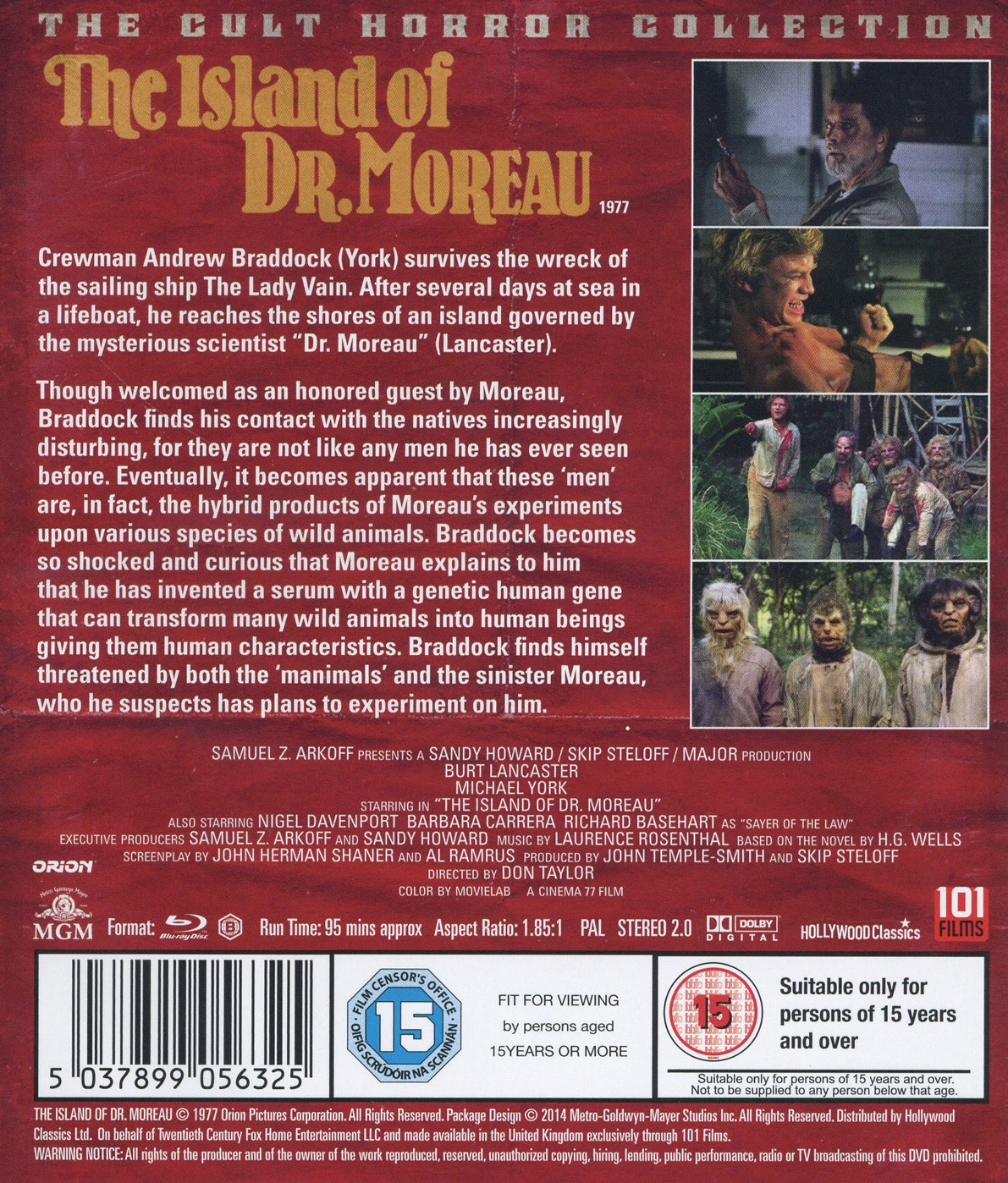 Island of Dr. Moureau (ej svensk text) (Blu-ray) - 2