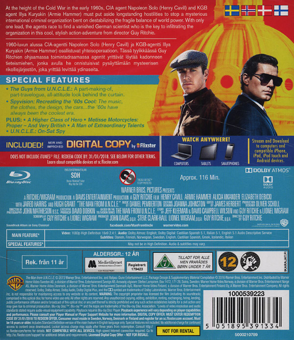 Man from U.N.C.L.E. (Blu-ray) - 2