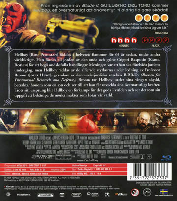 Hellboy (Blu-ray) (Begagnad) - 2