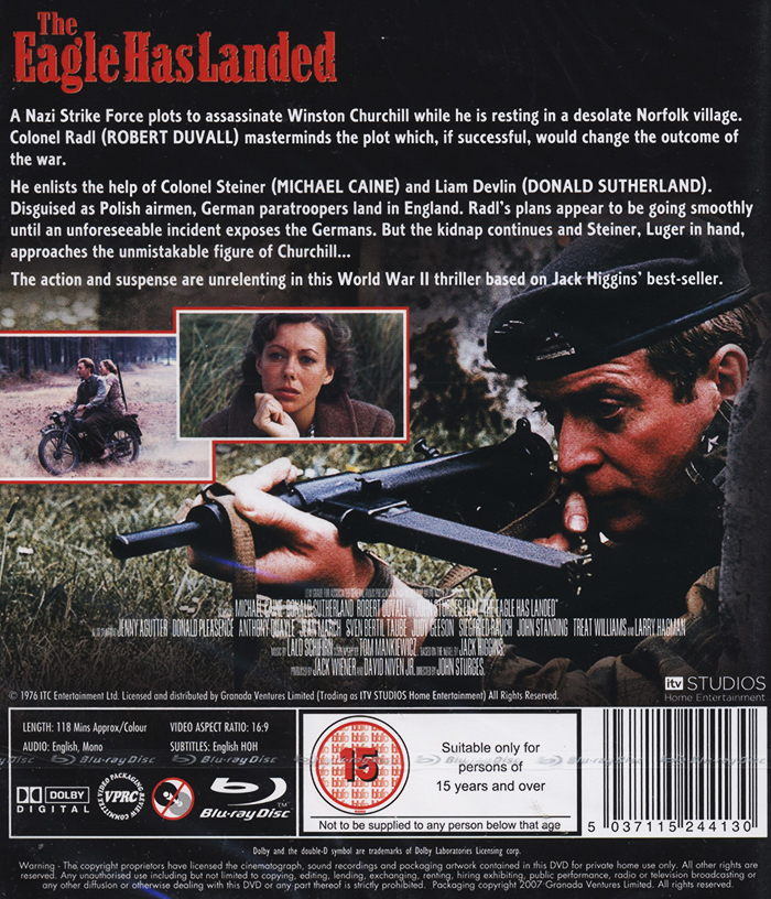 Eagle Has Landed (ej svensk text) (Blu-ray) - 2