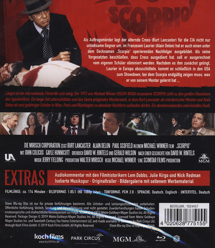 Scorpio (ej svensk text) (Blu-ray) - 2