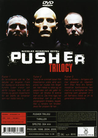 Pusher Trilogi (3-disc) (Begagnad) - 2