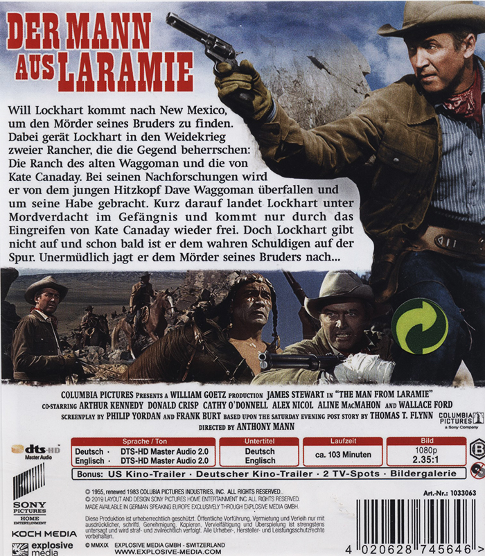 Man From Laramie (ej svensk text) (Blu-ray) - 2