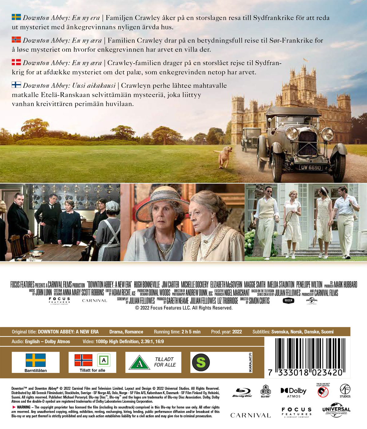 Downton Abbey; A New Era (Blu-ray) - 2