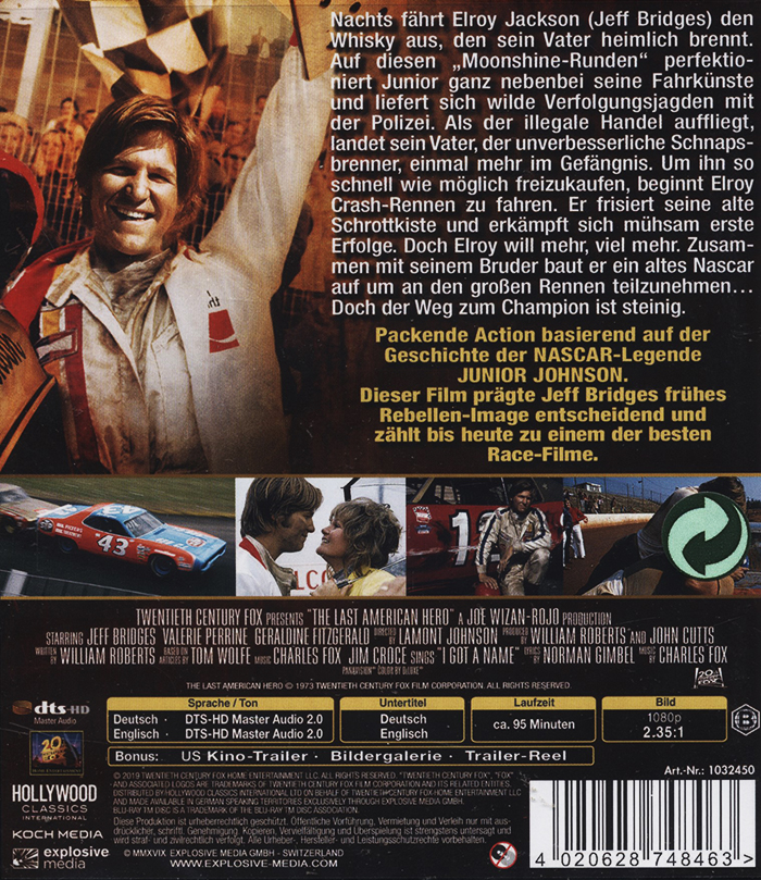 Last American Hero (ej svensk text) (Blu-ray) - 2